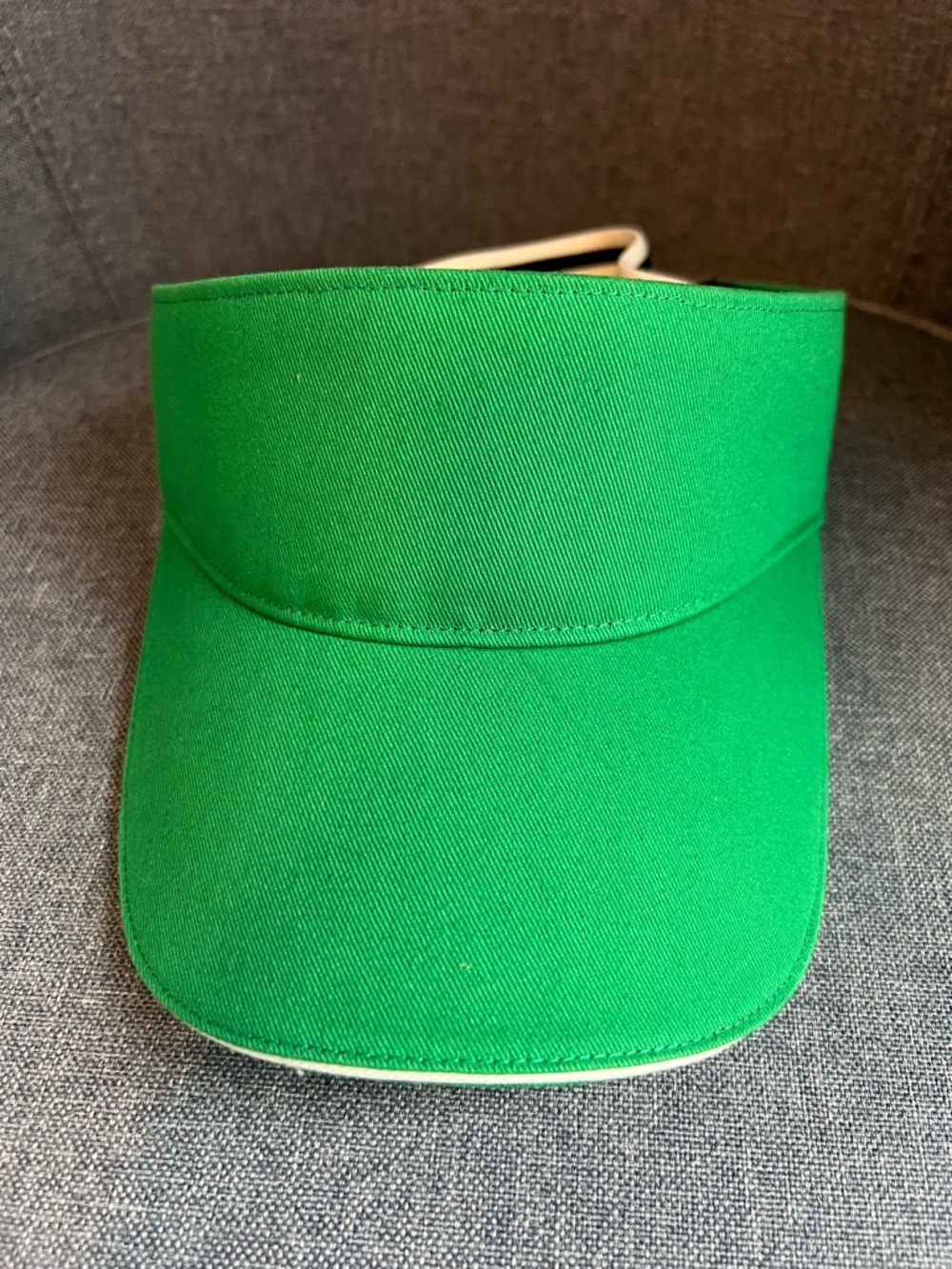 Tory Sport Green and Navy Athletic Visor - Picture 9 of 10